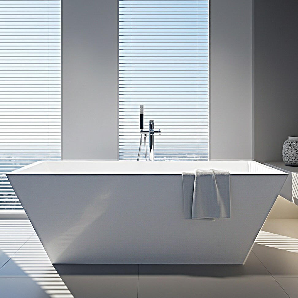 Tecla Acrylic Freestanding Bathtub Made in Turkey